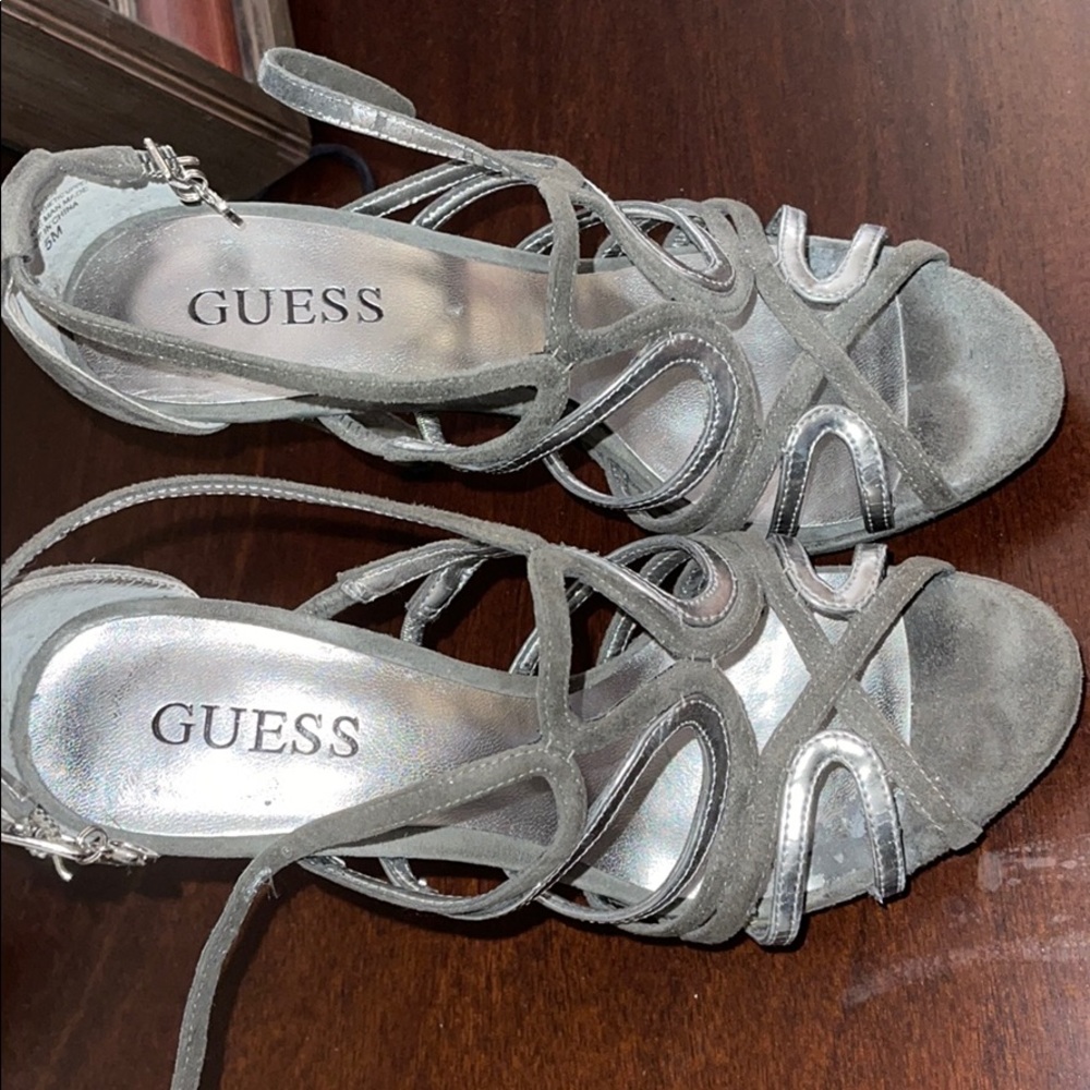 Guess strappy heels